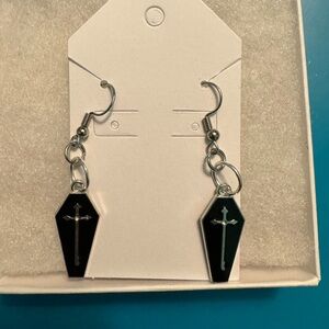 Halloween styled earrings!